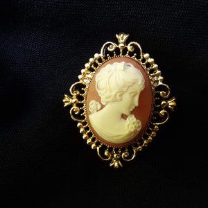 Cameo Brooch
